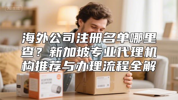 海外公司注册名单哪里查？新加坡专业代理机构推荐与办理流程全解