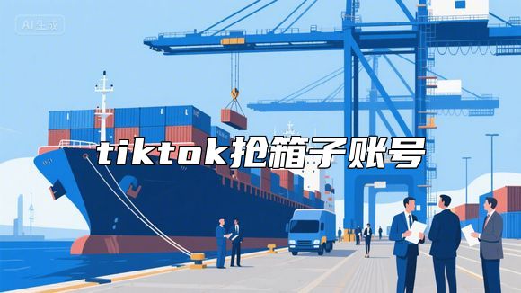 tiktok抢箱子账号