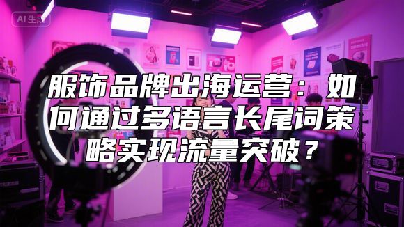 服饰品牌出海运营：如何通过多语言长尾词策略实现流量突破？