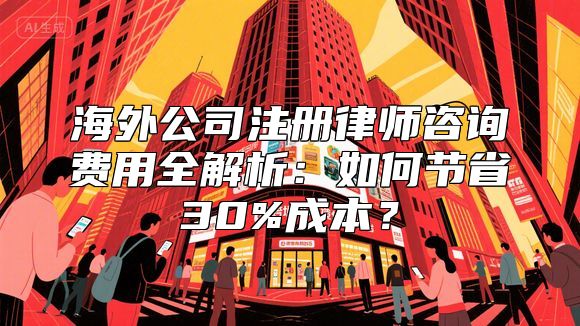海外公司注册律师咨询费用全解析：如何节省30%成本？