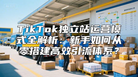 TikTok独立站运营模式全解析：新手如何从零搭建高效引流体系？