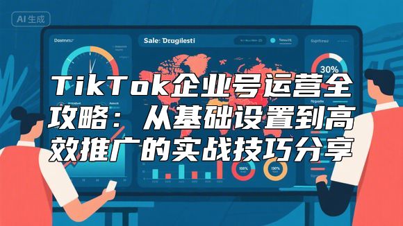 TikTok企业号运营全攻略：从基础设置到高效推广的实战技巧分享