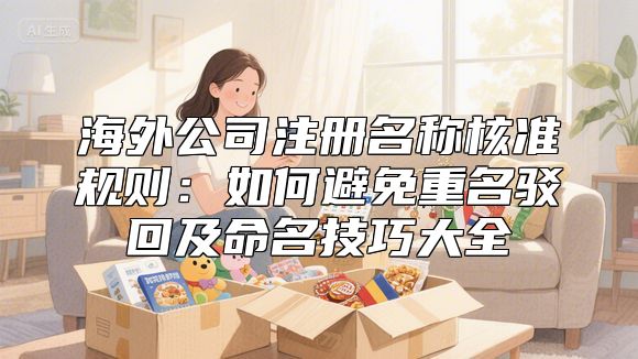 海外公司注册名称核准规则：如何避免重名驳回及命名技巧大全