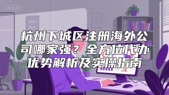 杭州下城区注册海外公司哪家强？全方位代办优势解析及实操指南