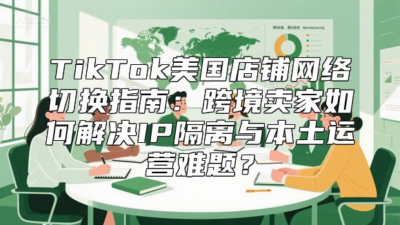 TikTok美国店铺网络切换指南：跨境卖家如何解决IP隔离与本土运营难题？