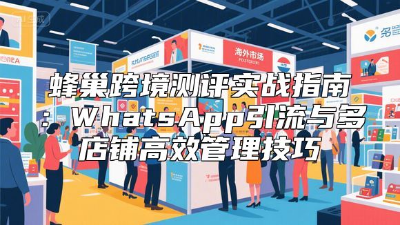 蜂巢跨境测评实战指南：WhatsApp引流与多店铺高效管理技巧