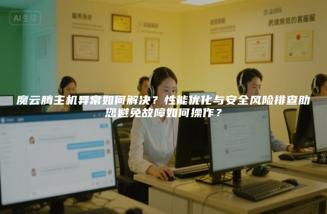 魔云腾主机异常如何解决？性能优化与安全风险排查助您避免故障如何操作？